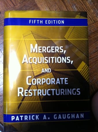 Mergers, Acquisitions, and Corporate Restructurings [Hardcover] $30 1