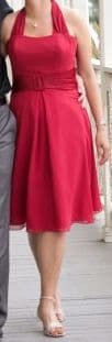 Designer Red Dress $40 Size 8~10 1