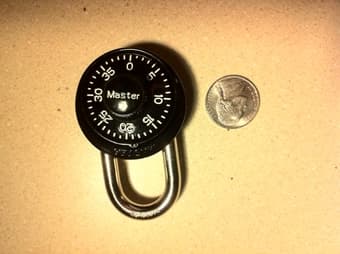 1 Padlock -$5 1