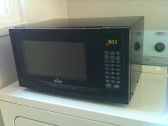 Microwave, like new $20 (we bought it new) - Moving Sale 1