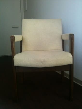 White chair $15 1