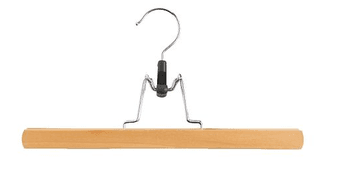 6 Wood hangers - $5 for all of them 1