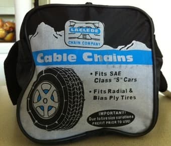 Snap-Lock Cable Chains - $12 - Moving Sale 1