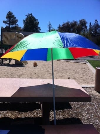 ***Colorful Sun Umbrella*** - $6 - Moving Sale 1