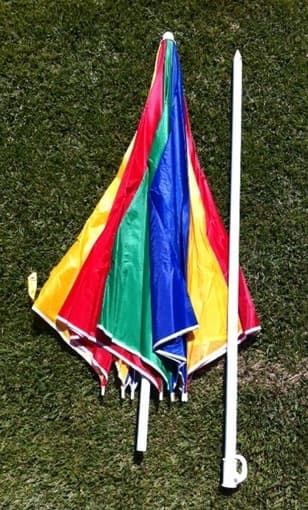 ***Colorful Sun Umbrella*** - $6 - Moving Sale 2