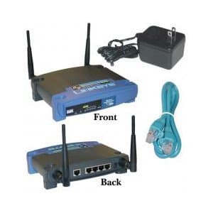 Wireless Router - linksys WRT54G - $20 1