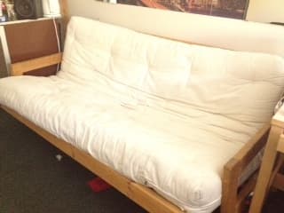 White Futon--$60 1