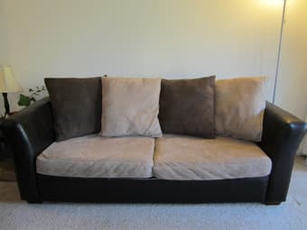Awesome couch with pull out bed - $350 OBO (palo alto) 1