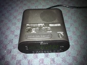 Sony Alarm clock - $4 1