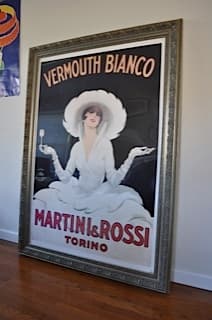 FRAMED VINTAGE POSTER $50 1