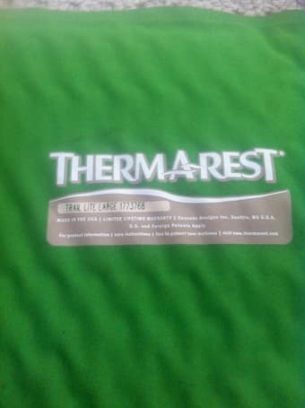 Sleeping Pad - $40 -Therm-A-Rest Trail Lite Large 2