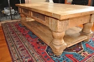 COFFEE TABLE: Solid Ash Wood $150 1