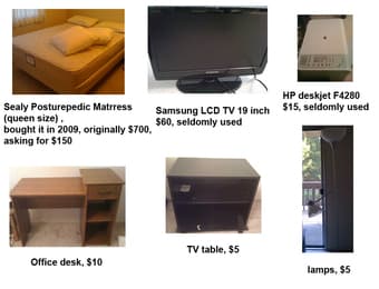 moving sell, everything must go before Friday 1