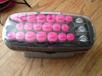 Conair Xtreme Instant Heat Multisized Hot Rollers, Pink for sale 1