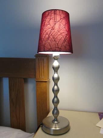 IKEA Romantic Purple Bedside Lamp $25 1