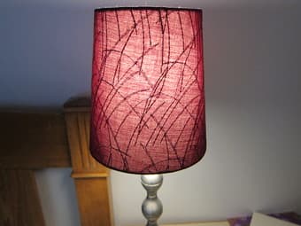 IKEA Purple Bedside Lamp $20 2
