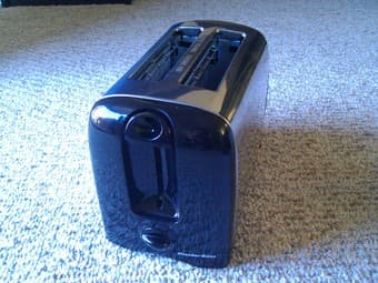 Proctor Silex Stainless Steel Two-slice toaster, $10 1