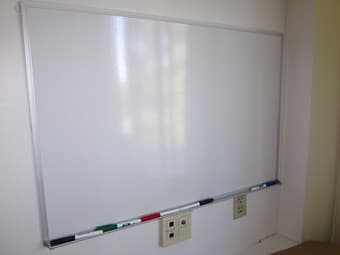 Dry-Erase White Board + 6-Piece Marker Starter Kit $18 1