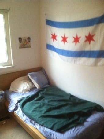 Twin Bed + Mattress for sale ($80) 1