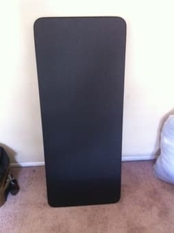 Lightweight Black Folding Table $25 1