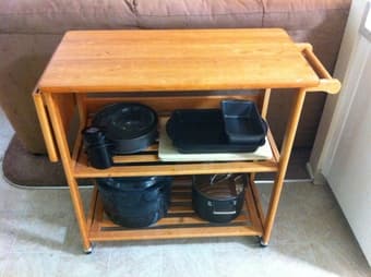 Kitchen Cart $90 1