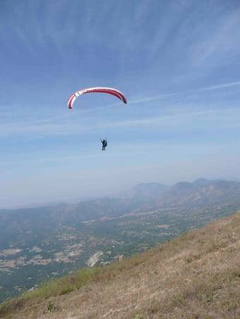Paraglider package - wing, harness, reserve, helmet 2