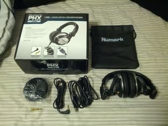 Numark PHX USB USB + Analog DJ Headphones - $50 1