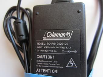 Coleman AC Adapter - $10 2
