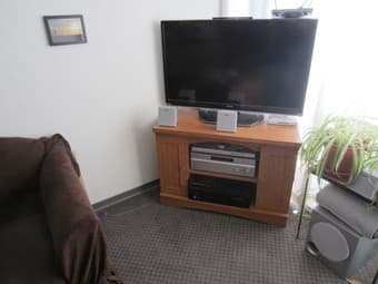 Corner TV Stand (Oak) - $70 OBO 2