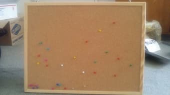 Display cork board for sale - 3 dollars 1