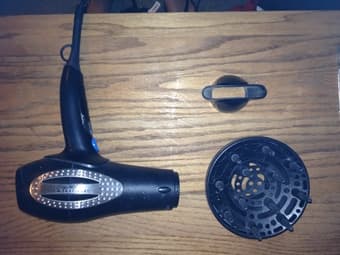 Hairdryer, Conair Infiniti with 2 attachments for sale, $14 1