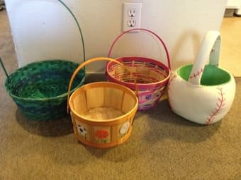 Easter baskets, $5 1