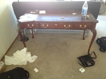 Antique table / desk - MUST SELL BY NOON TODAY!!! $40 2