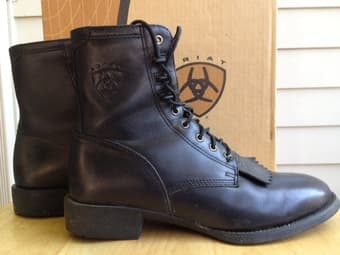 Men's Ariat equestrian boots, 9.5: $30. 1