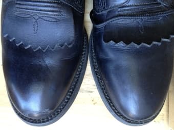 Men's Ariat equestrian boots, 9.5: $30. 3