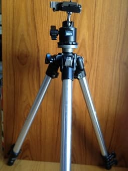 Manfrotto 3001 Tripod and 3262 QR Ball head, plate: $50. 1