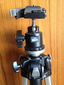 Manfrotto 3001 Tripod and 3262 QR Ball head, plate: $50. 3