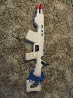 Jr. M-60 Rubber Band Toy Gun - $20 2