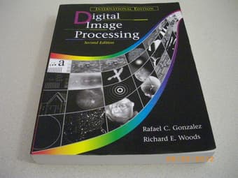 Digital image processing second edition by Gonzalez and Woods 1