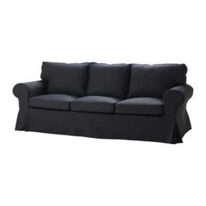 IKEA Couch EKTORP Black - good condition - $120 1