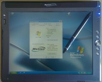 Motion Computing LE1600 Tablet PC with Accessories $180 1