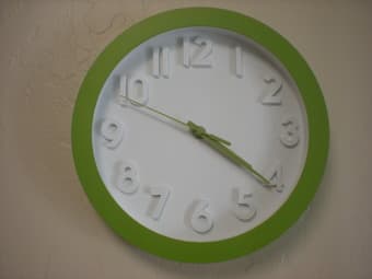 Wall clock for $4 1