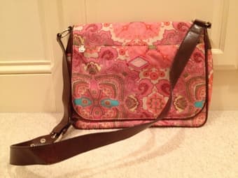 Flowery Oilily Messenger Bag! 1