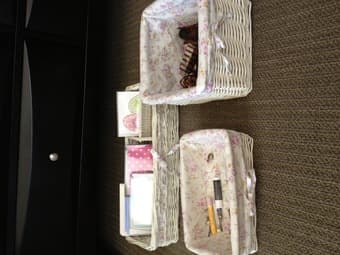 set of basket organizers 1