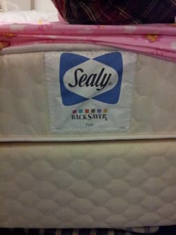 $150 - Queen size mattress (box spring and frame included) 1