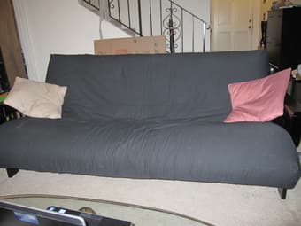 Futon Frame + Mattress - Great Condition - $95 1