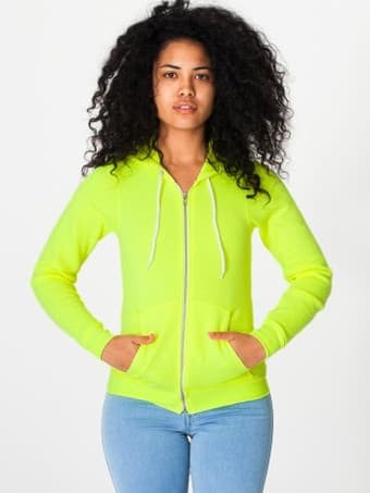 American Apparel Unisex Flex Fleece zip hoodie - for $15 2