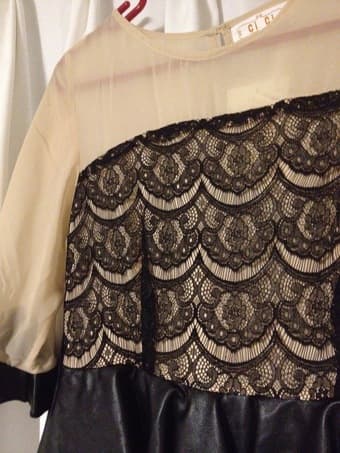ASOS Ci Ci lace dress - for $30 2