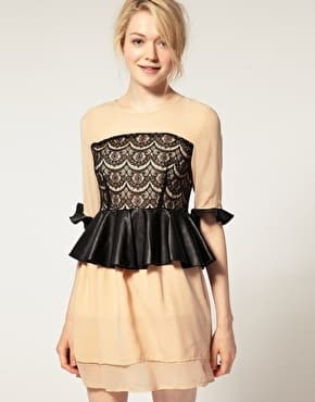 ASOS Ci Ci lace dress - for $30 3
