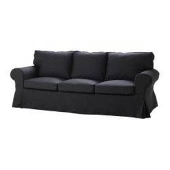 IKEA Couch EKTORP Black: very good condition - $200 1